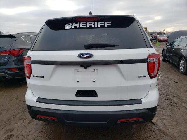 1FM5K8AR4KGB28291 - 2019 FORD EXPLORER POLICE INTERCEPTOR 白色 照片 6