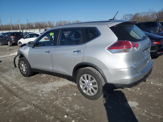KNMAT2MTXFP551693 - 2015 NISSAN ROGUE S SILVER photo 2