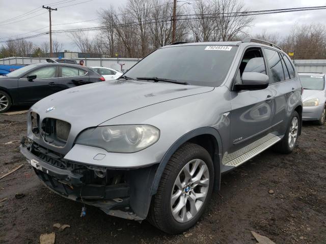 5UXZV4C54BL743266 - 2011 BMW X5 XDRIVE35I GRAY photo 1