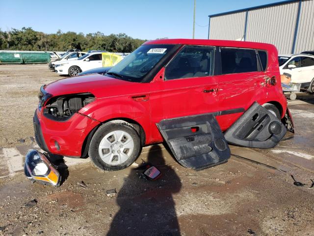 KNDJT2A57D7621833 - 2013 KIA SOUL RED photo 1