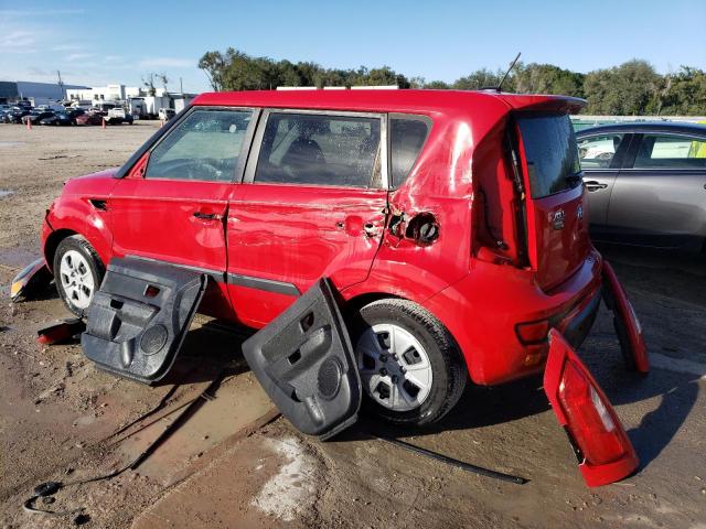 KNDJT2A57D7621833 - 2013 KIA SOUL RED photo 2