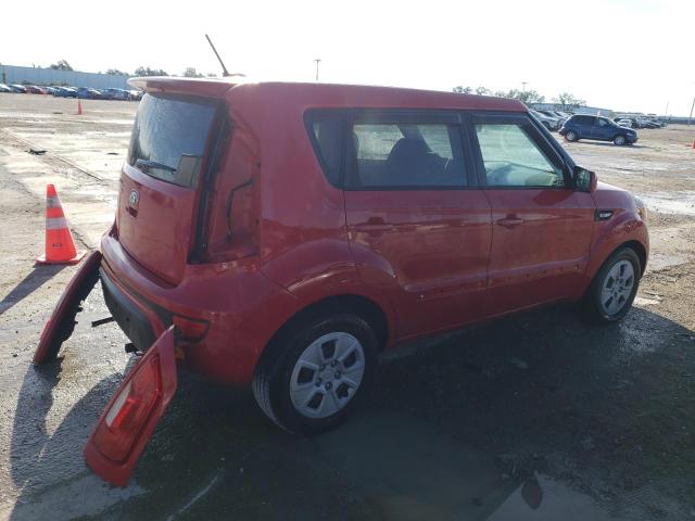 KNDJT2A57D7621833 - 2013 KIA SOUL RED photo 3