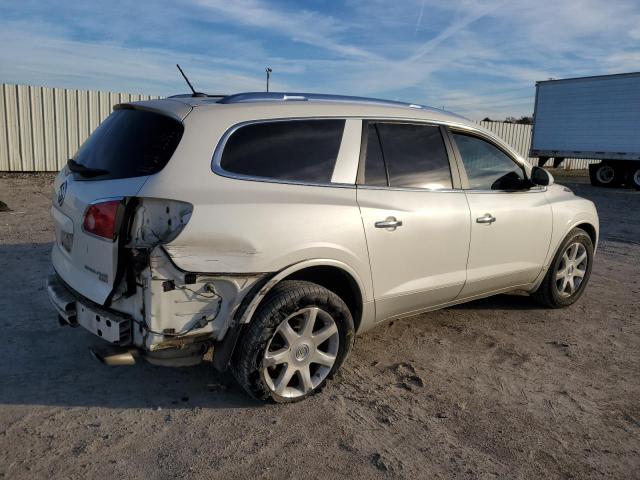 5GALRBED0AJ224926 - 2010 BUICK ENCLAVE CXL WHITE photo 3