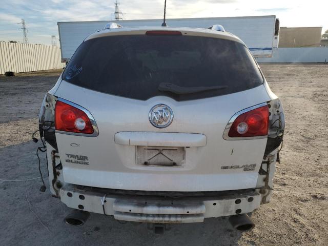 5GALRBED0AJ224926 - 2010 BUICK ENCLAVE CXL WHITE photo 6