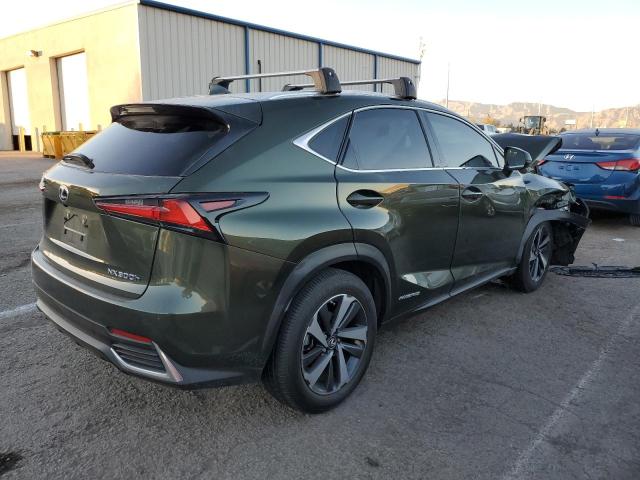 JTJGJRDZ6M2155636 - 2021 LEXUS NX 300H BASE GREEN photo 3