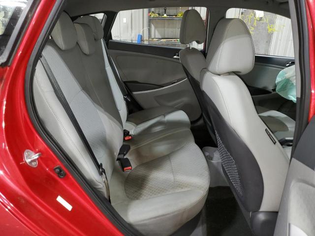 KMHCU5AE2EU185222 - 2014 HYUNDAI ACCENT GLS RED photo 10