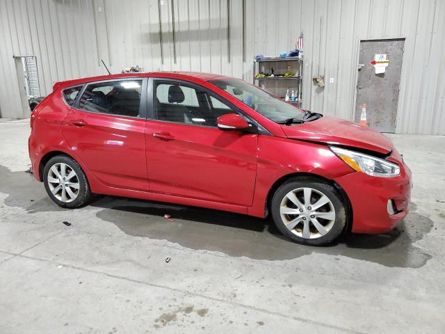 KMHCU5AE2EU185222 - 2014 HYUNDAI ACCENT GLS RED photo 4