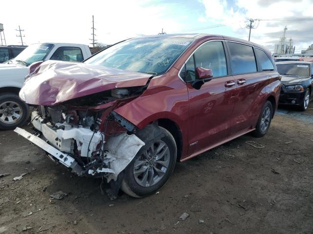 2021 TOYOTA SIENNA XLE, 