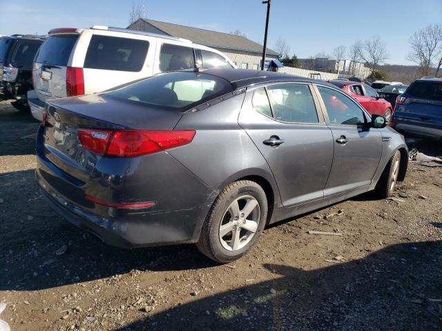 KNAGM4A74F5623569 - 2015 KIA OPTIMA LX GRAY photo 3