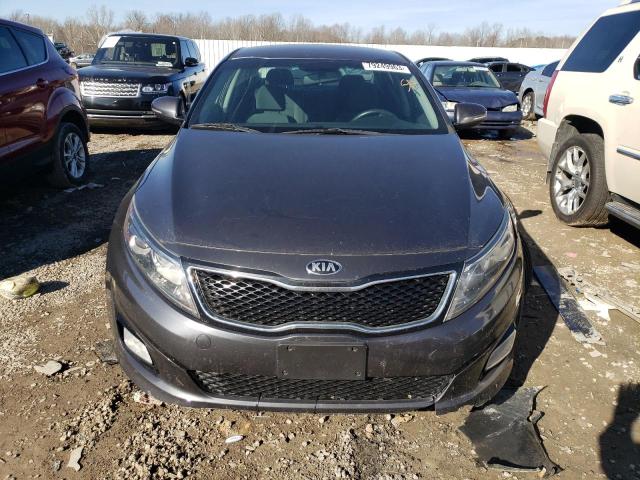 KNAGM4A74F5623569 - 2015 KIA OPTIMA LX GRAY photo 5