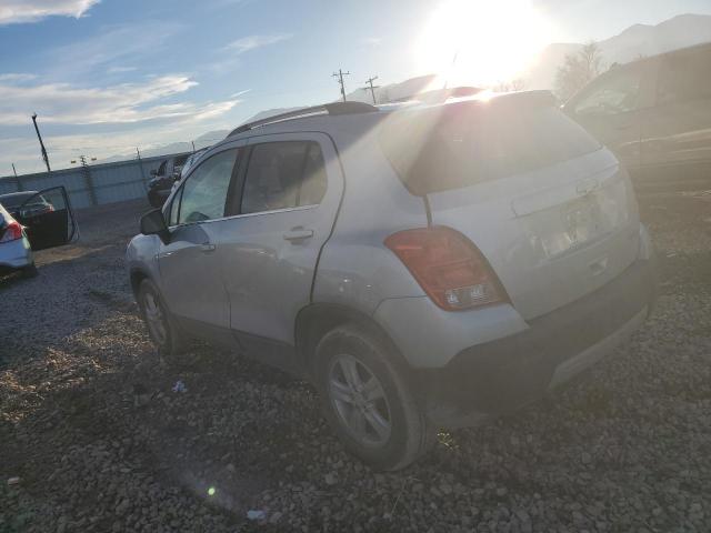 3GNCJLSB6GL262765 - 2016 CHEVROLET TRAX 1LT SILVER photo 2