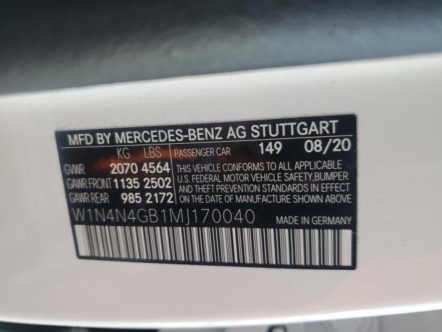 W1N4N4GB1MJ170040 - 2021 MERCEDES-BENZ GLA 250 WHITE photo 13