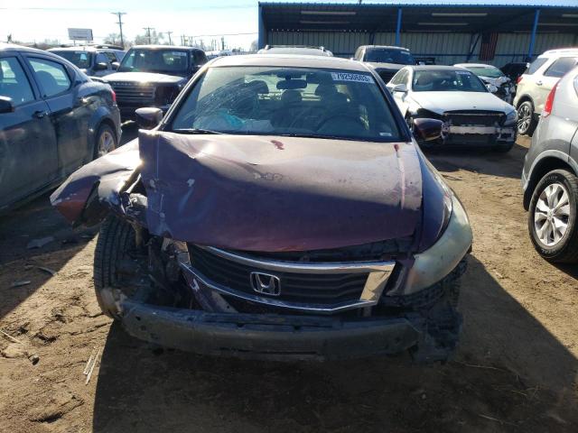 JHMCP26838C070005 - 2008 HONDA ACCORD EXL MAROON photo 5