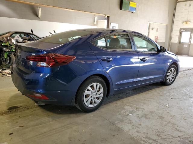 5NPD74LFXLH510559 - 2020 HYUNDAI ELANTRA SE BLUE photo 3