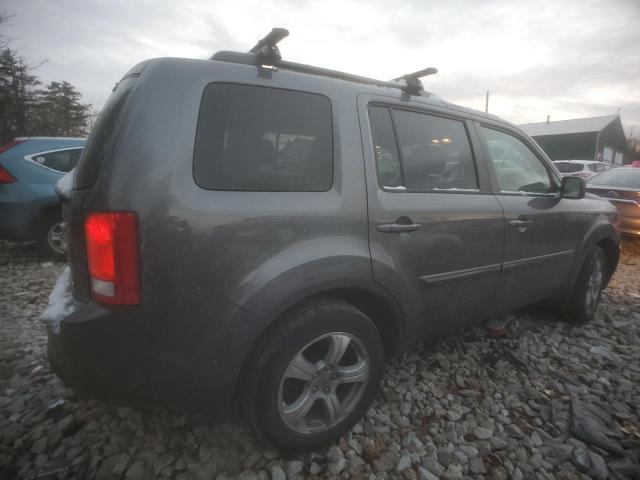 5FNYF4H57FB022631 - 2015 HONDA PILOT EXL GRAY photo 3