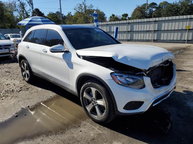 WDC0G4JB1KV126189 - 2019 MERCEDES-BENZ GLC 300 WHITE photo 4