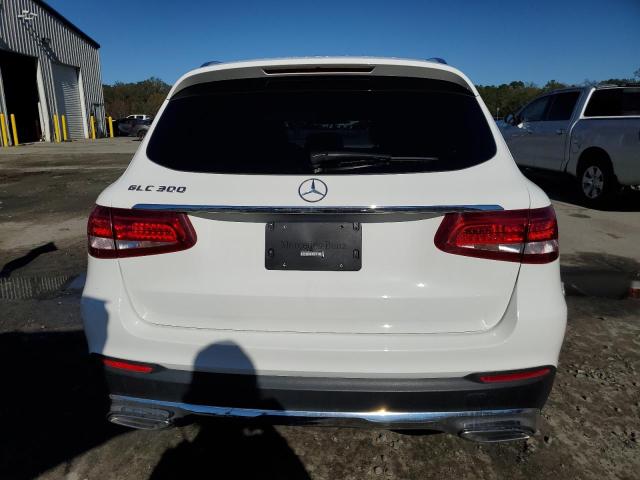 WDC0G4JB1KV126189 - 2019 MERCEDES-BENZ GLC 300 WHITE photo 6