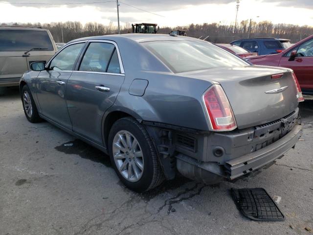 2C3CA5CG2BH585361 - 2011 CHRYSLER 300 LIMITED GRAY photo 2