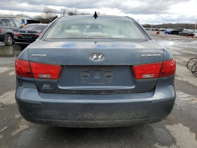 5NPET46C79H453375 - 2009 HYUNDAI SONATA GLS CHARCOAL photo 6