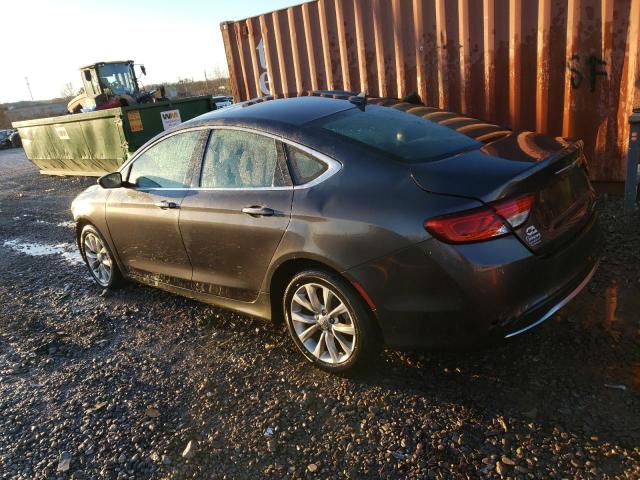 1C3CCCCBXFN691086 - 2015 CHRYSLER 200 C GRAY photo 2