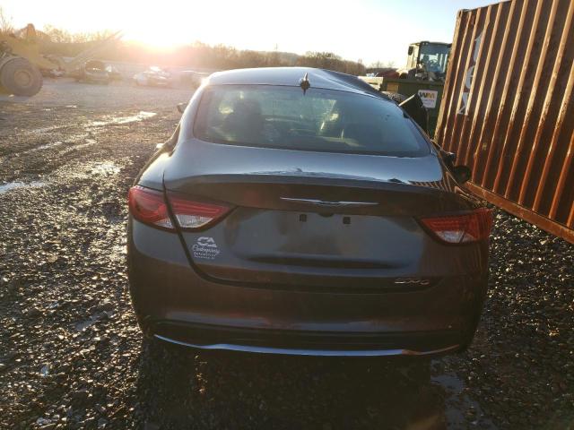 1C3CCCCBXFN691086 - 2015 CHRYSLER 200 C GRAY photo 6