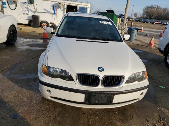 WBAET37494NJ80172 - 2004 BMW 325 I WHITE photo 5