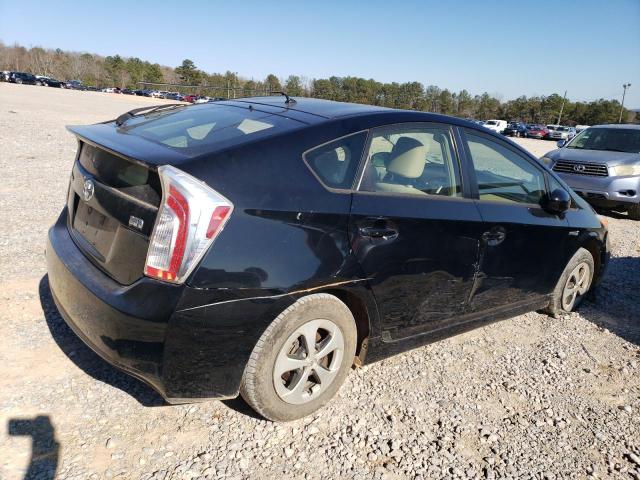 JTDKN3DU0D1685349 - 2013 TOYOTA PRIUS BLACK photo 3