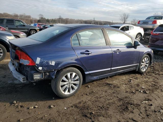 19XFA1F83BE000997 - 2011 HONDA CIVIC EX BLUE photo 3