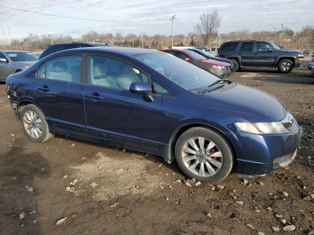 19XFA1F83BE000997 - 2011 HONDA CIVIC EX BLUE photo 4