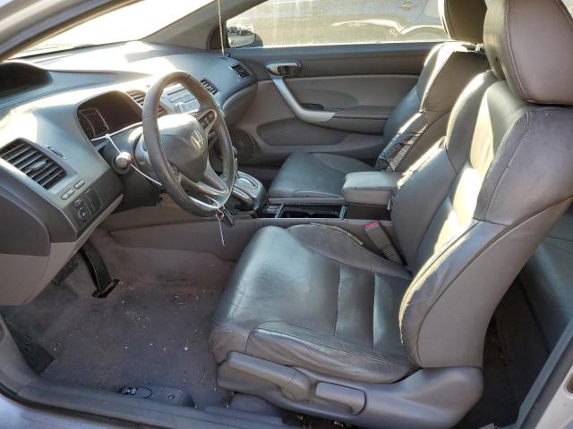 2HGFG12908H569415 - 2008 HONDA CIVIC EXL SILVER photo 7