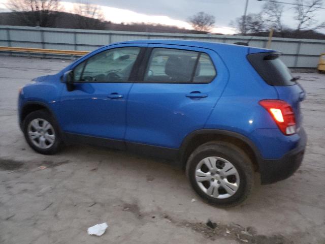 KL7CJKSB4GB756883 - 2016 CHEVROLET TRAX LS BLUE photo 2