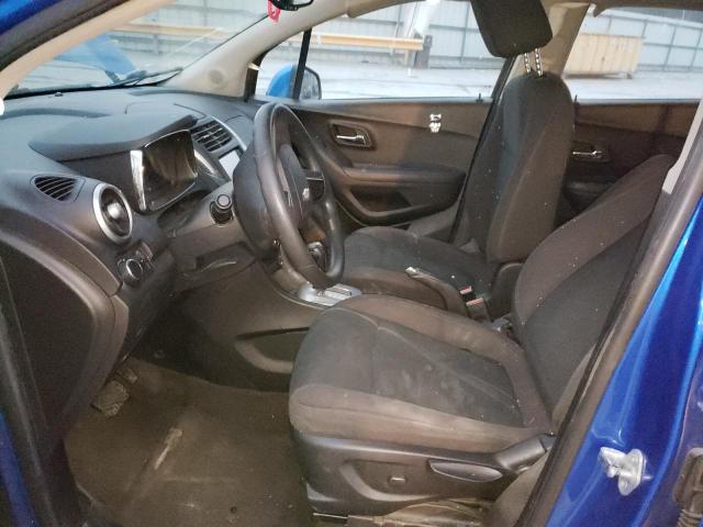 KL7CJKSB4GB756883 - 2016 CHEVROLET TRAX LS BLUE photo 7