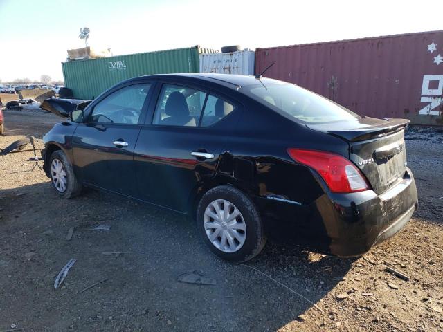 3N1CN7AP7GL802063 - 2016 NISSAN VERSA S BLACK photo 2