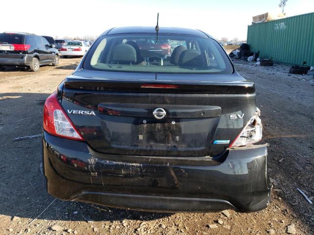 3N1CN7AP7GL802063 - 2016 NISSAN VERSA S BLACK photo 6