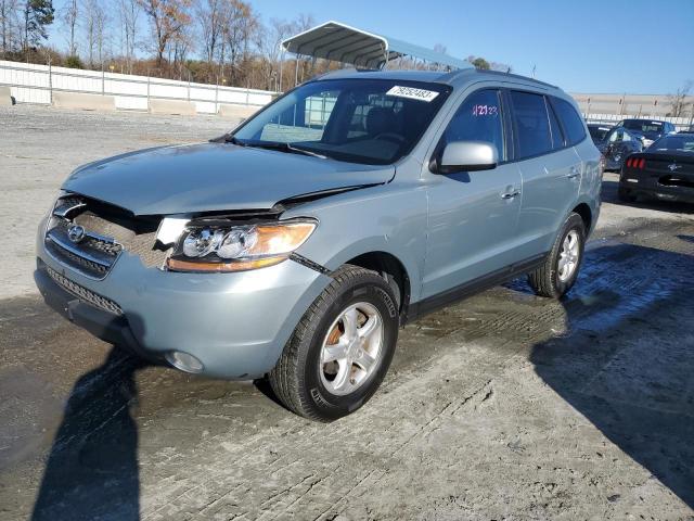 5NMSH73E98H139105 - 2008 HYUNDAI SANTA FE SE SILVER photo 1