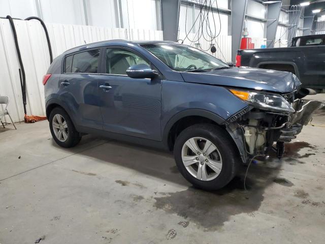 KNDPB3A21D7421345 - 2013 KIA SPORTAGE BASE BLUE photo 4