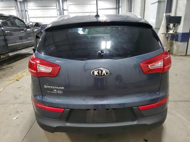 KNDPB3A21D7421345 - 2013 KIA SPORTAGE BASE BLUE photo 6