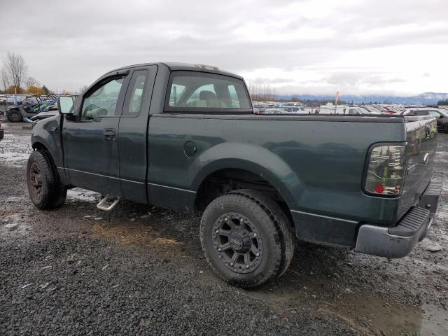 1FTRF122X5NB91690 - 2005 FORD F150 GREEN photo 2