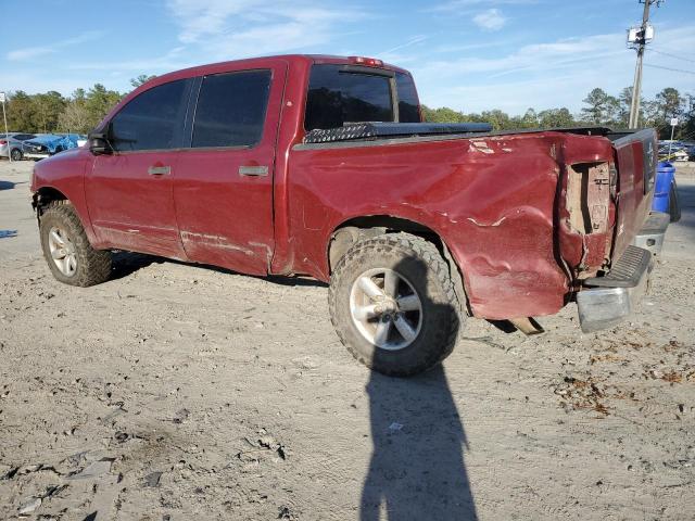 1N6BA07C69N313587 - 2009 NISSAN TITAN XE RED photo 2