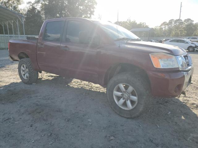 1N6BA07C69N313587 - 2009 NISSAN TITAN XE RED photo 4