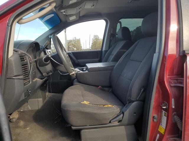 1N6BA07C69N313587 - 2009 NISSAN TITAN XE RED photo 7