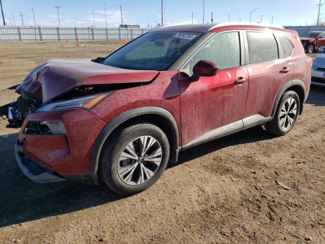 5N1BT3BB0PC765620 - 2023 NISSAN ROGUE SV RED photo 1