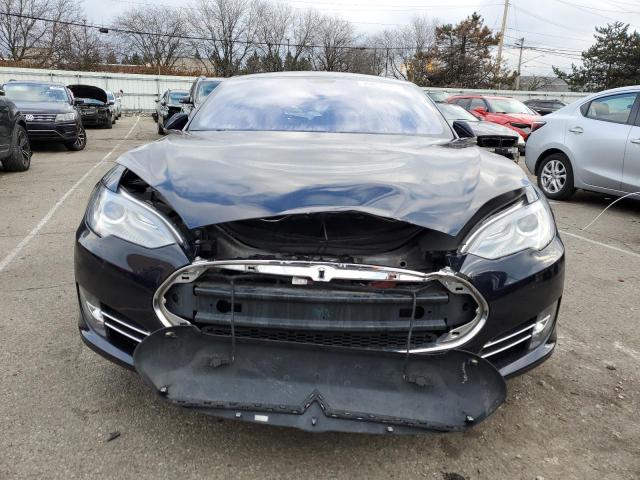 5YJSA1H16EFP45756 - 2014 TESLA MODEL S Mavi foto 5
