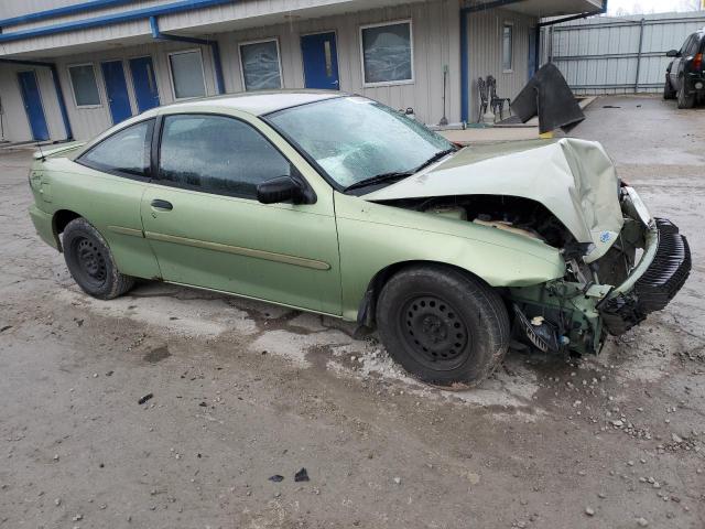 1G1JC124027295797 - 2002 CHEVROLET CAVALIER GREEN photo 4