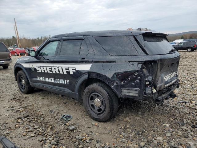 1FM5K8AB4NGB76218 - 2022 FORD EXPLORER POLICE INTERCEPTOR BLACK photo 2