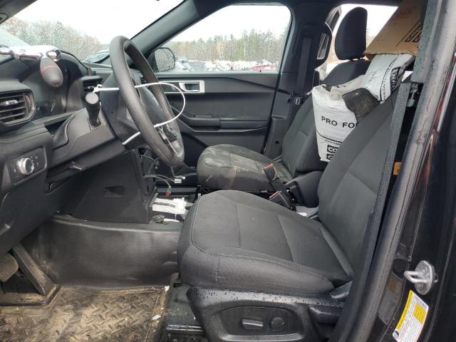 1FM5K8AB4NGB76218 - 2022 FORD EXPLORER POLICE INTERCEPTOR 黑色 照片 7