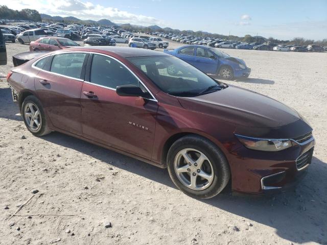 1G1ZB5ST5GF315205 - 2016 CHEVROLET MALIBU LS RED photo 4