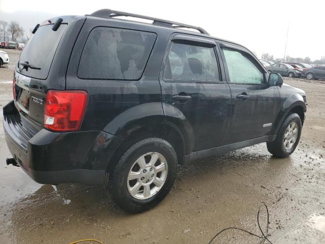 4F2CZ92Z68KM32238 - 2008 MAZDA TRIBUTE I BLACK photo 3