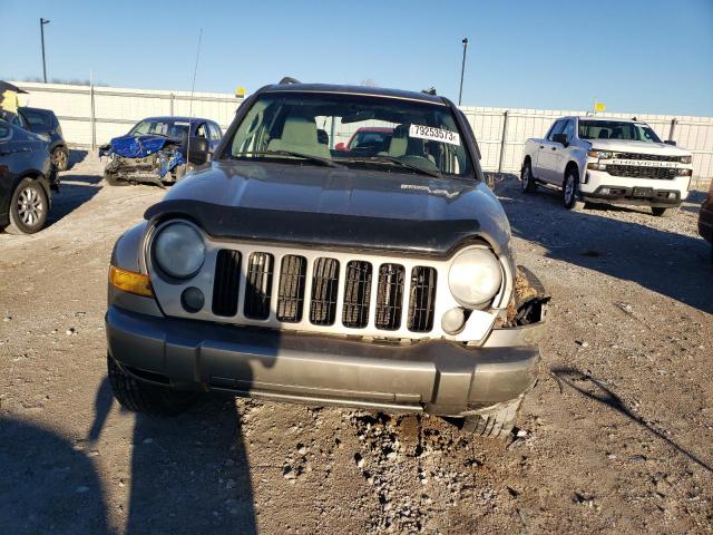 1J4GL48KX7W557664 - 2007 JEEP LIBERTY SPORT TAN photo 5