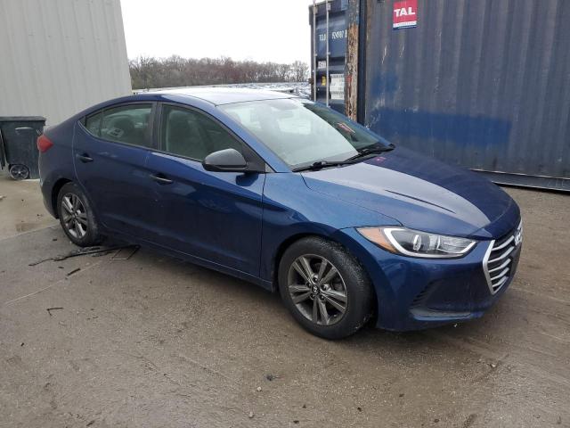 5NPD84LF6HH031737 - 2017 HYUNDAI ELANTRA SE BLUE photo 4